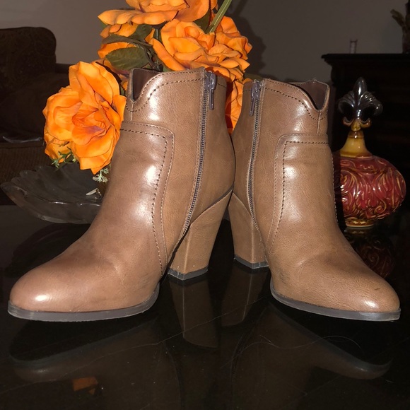 Tan Booties - Picture 2 of 4